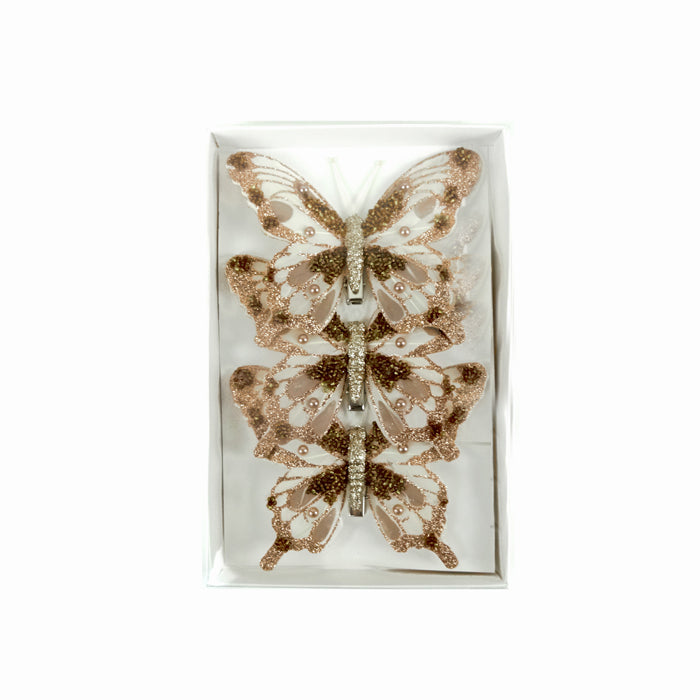 Feather Butterfly Pk3 Light Copper