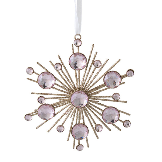 Jewelled Pink Flake Dec