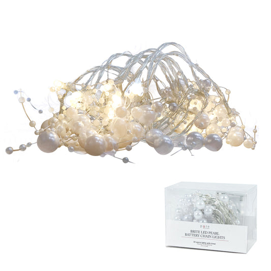 Brite LED Battery Pearl 20L Chain