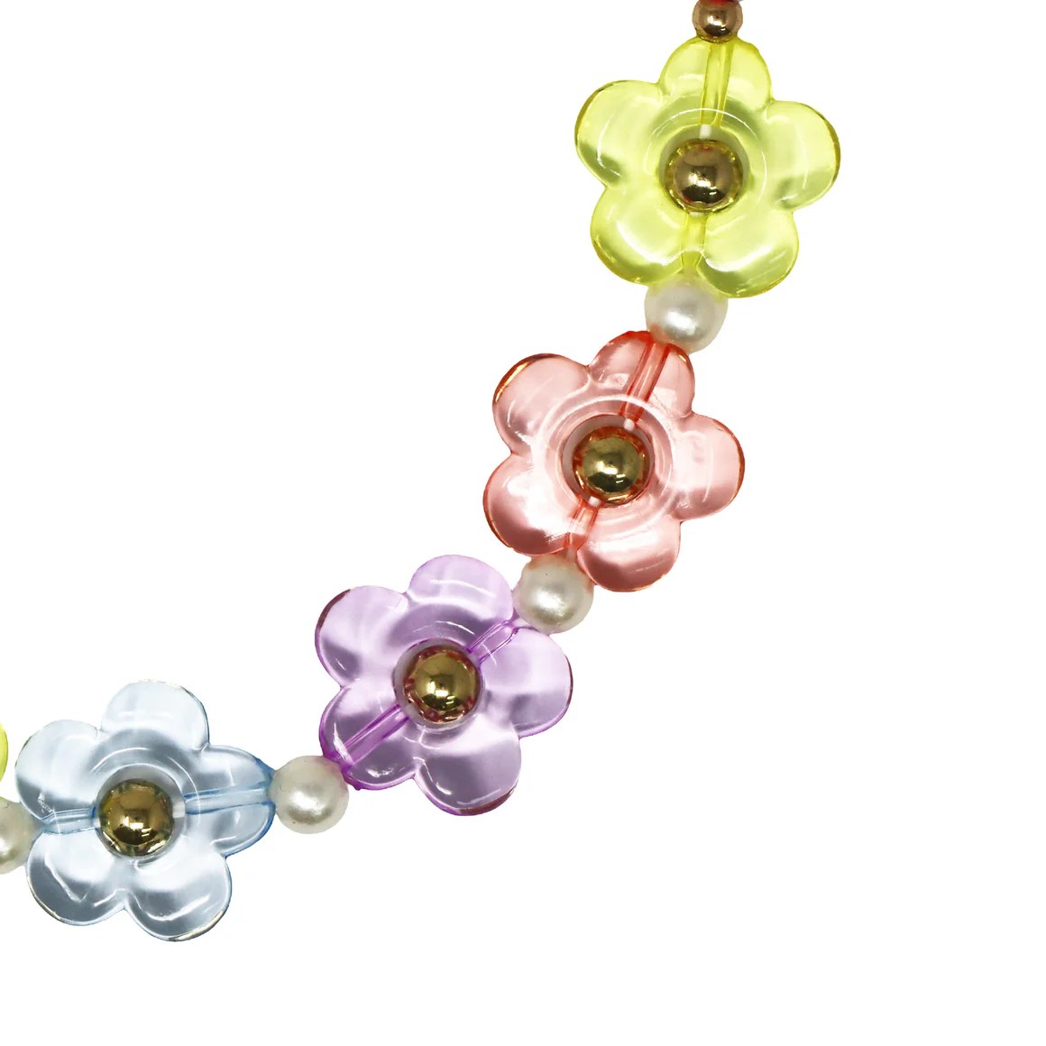 Vibrant Daisy Necklace