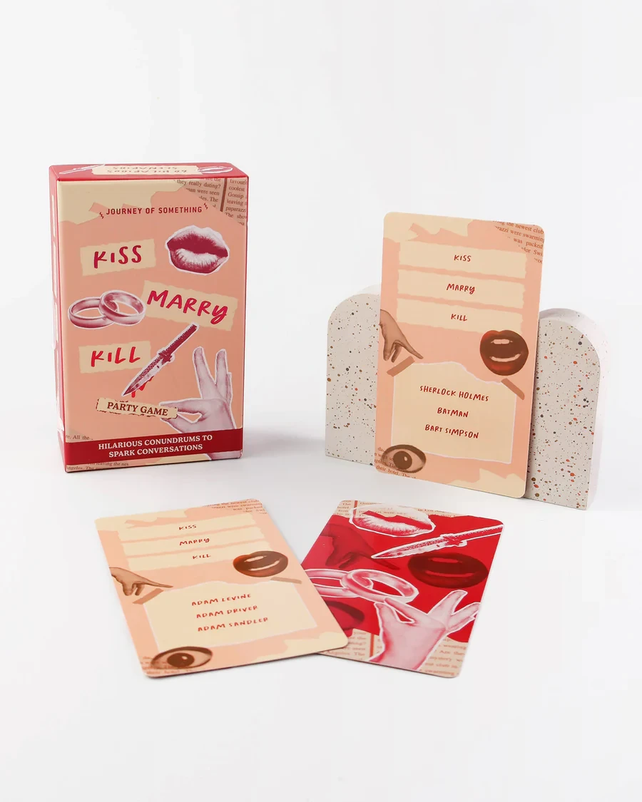 Kiss Marry Kill Card Game