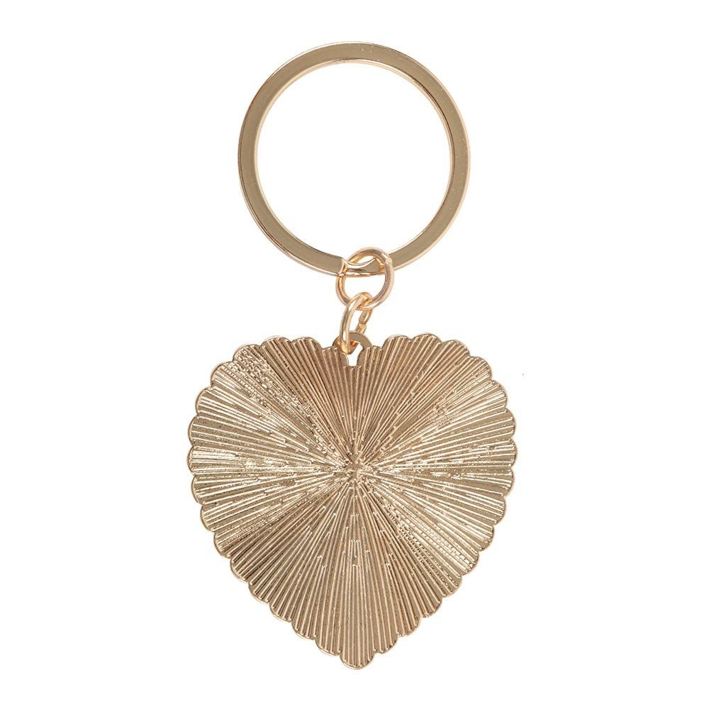 You Make My Heart Bloom Enamel Keyring