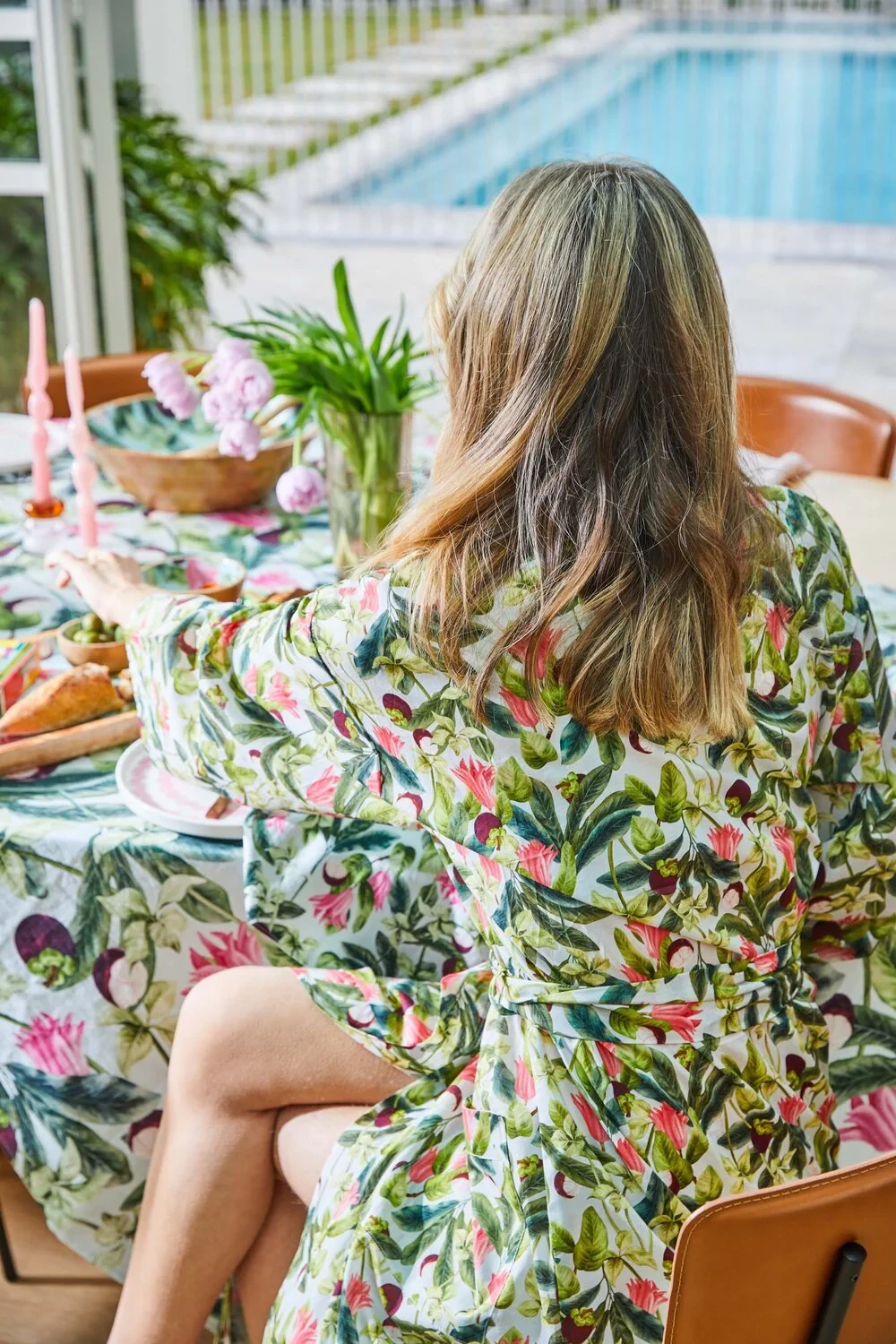 Summer Bells Cotton Robe