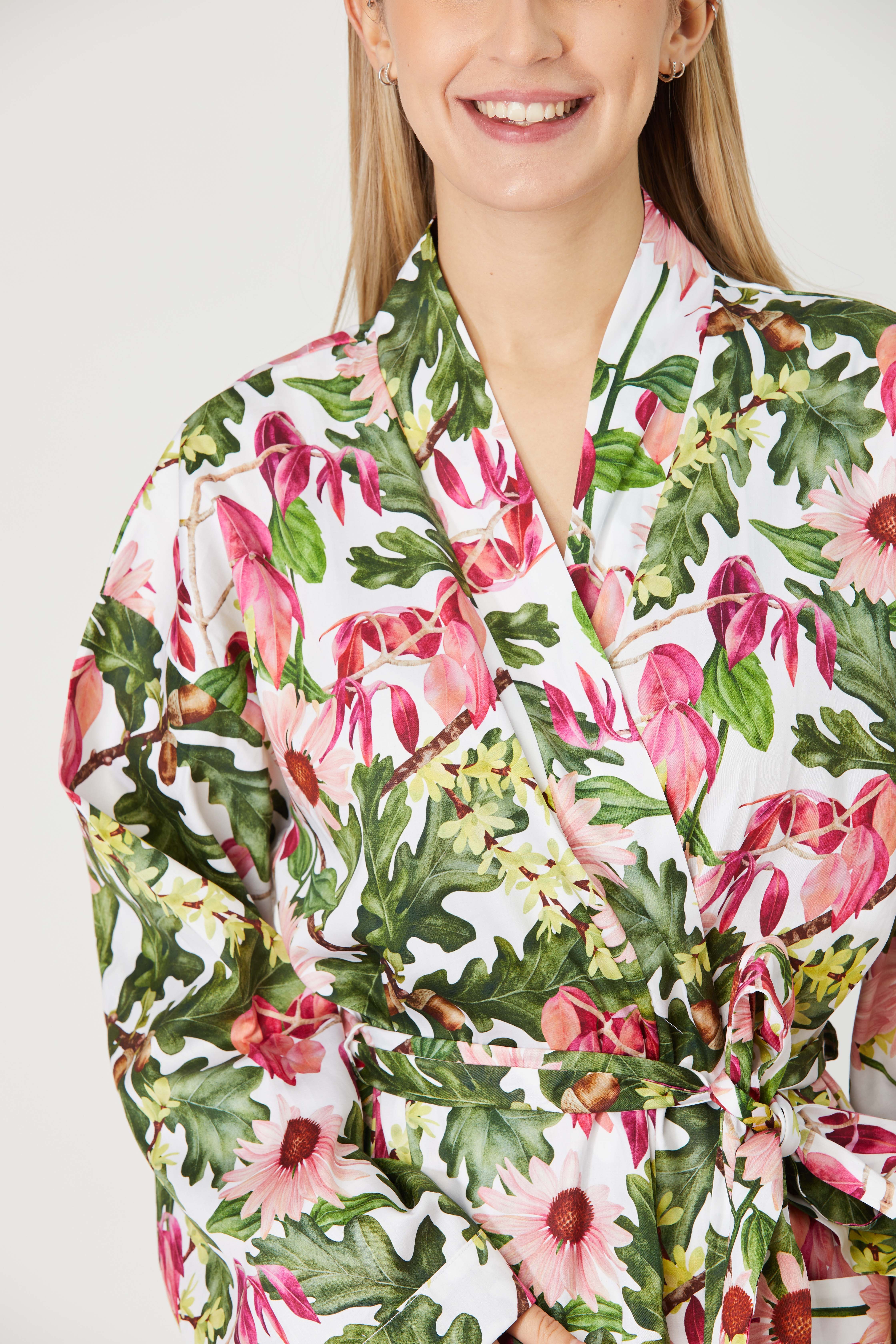 Botanic Cotton Robe