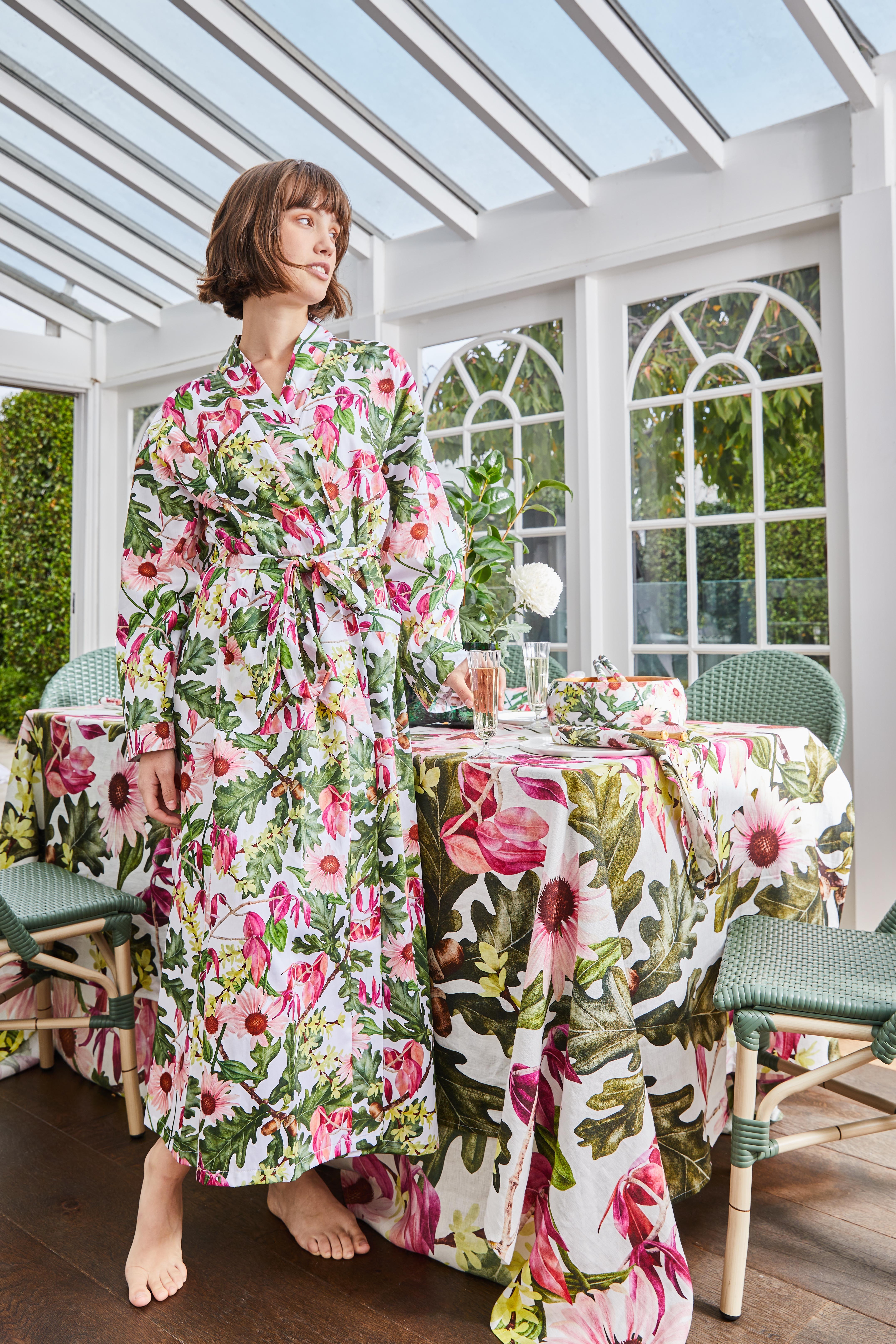 Botanic Cotton Robe