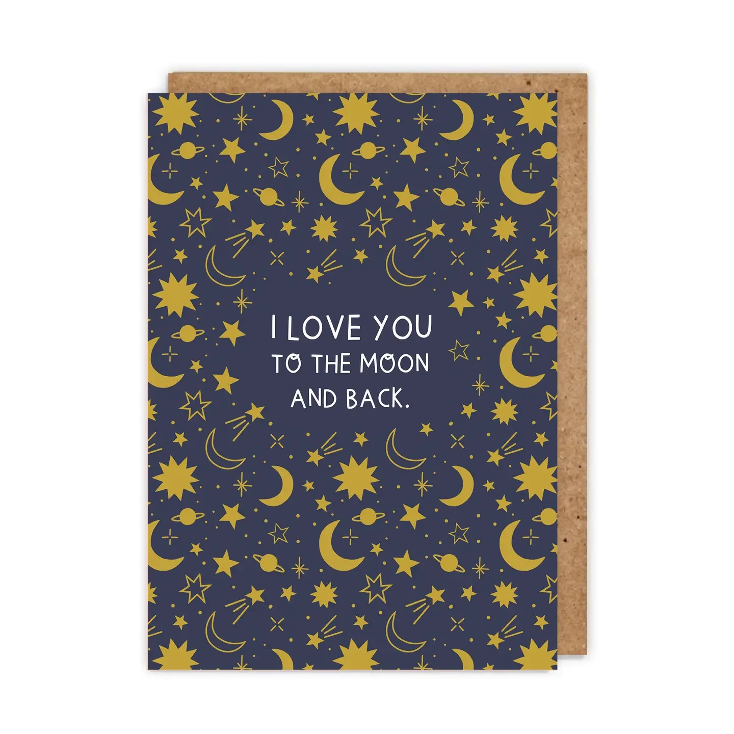 I Love You to the Moon and Back Card