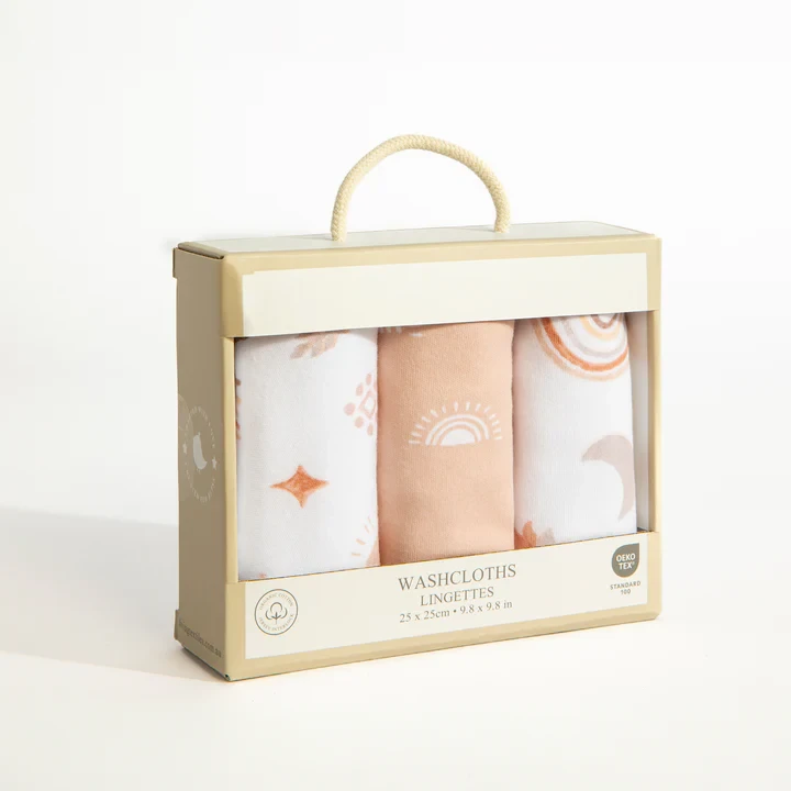 Bohemian Bliss 3 pack of Washcloths