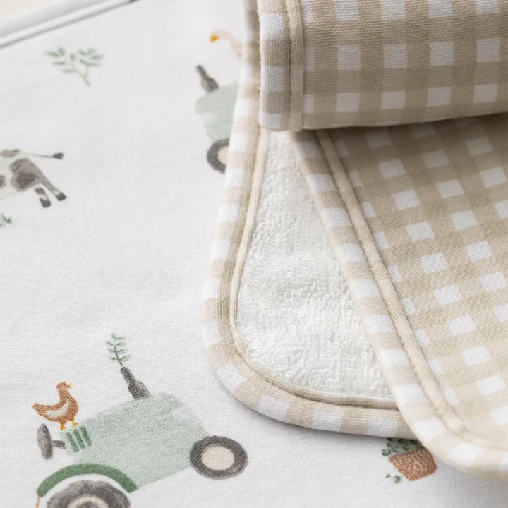 Tractor Ride 3 pack of Washcloths