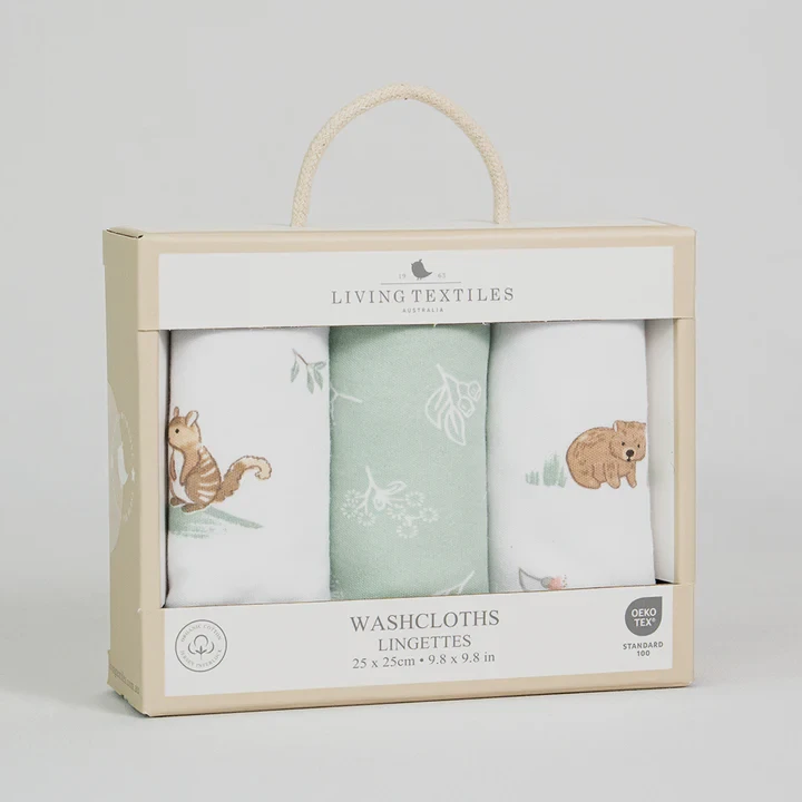 Australiana 3 pack of Washcloths