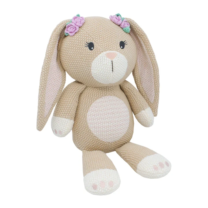 Whimsical Knitted Toy - Amelia the Bunny