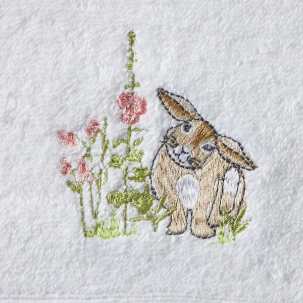 Some Bunny Loves You Bath Towel & Face Washer