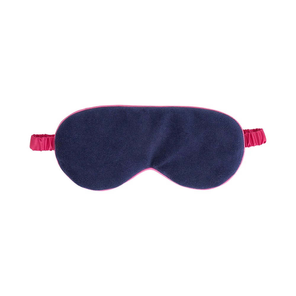Velvet Sleep Eye Mask - Sapphire Blue