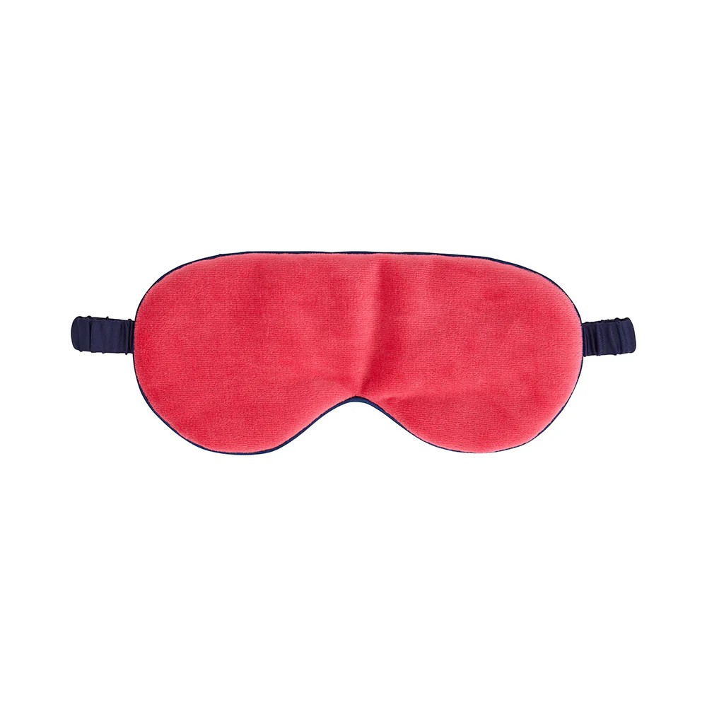 Velvet Sleep Eye Mask - Pink Crush