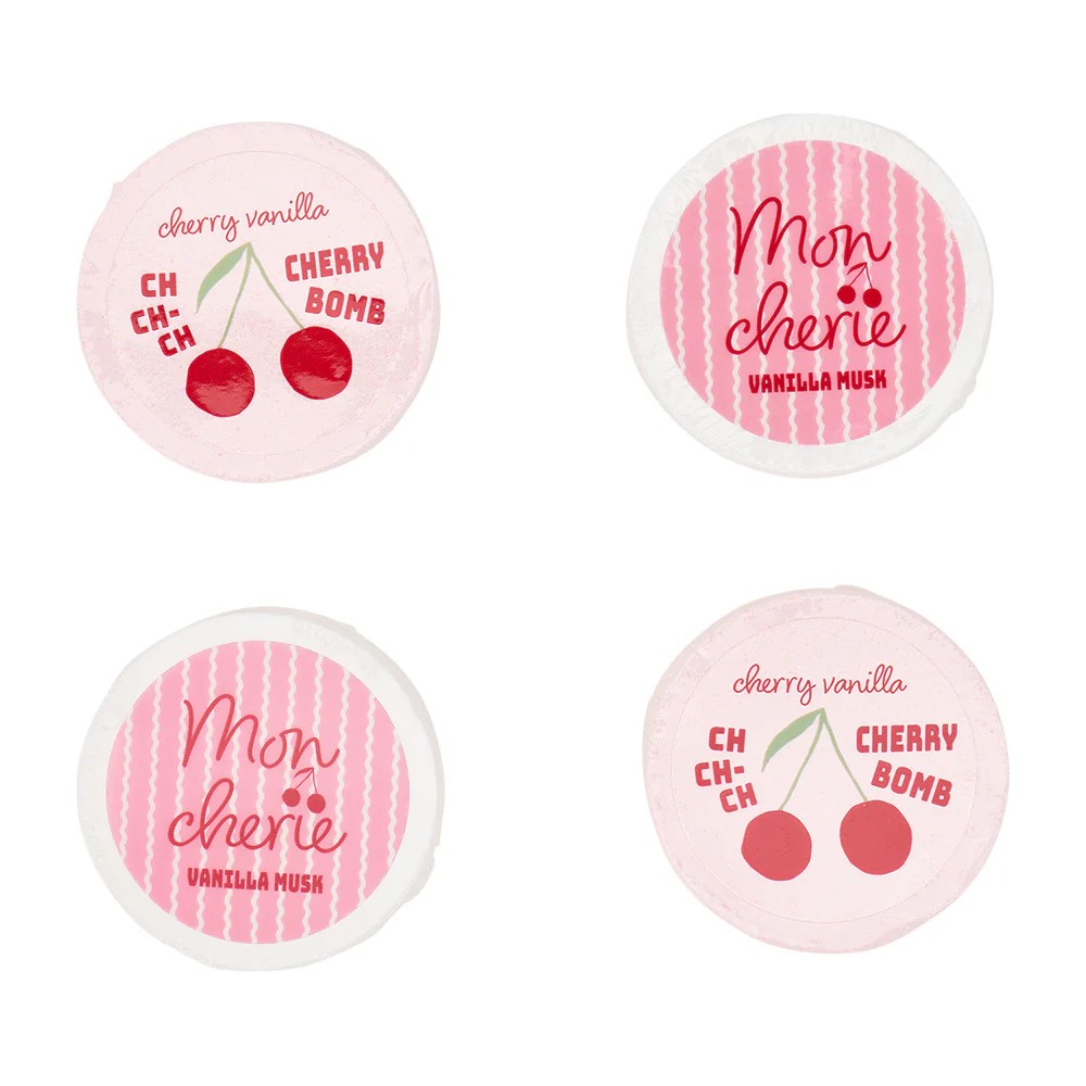 Set of 4 Shower Steamers - Cherryliious