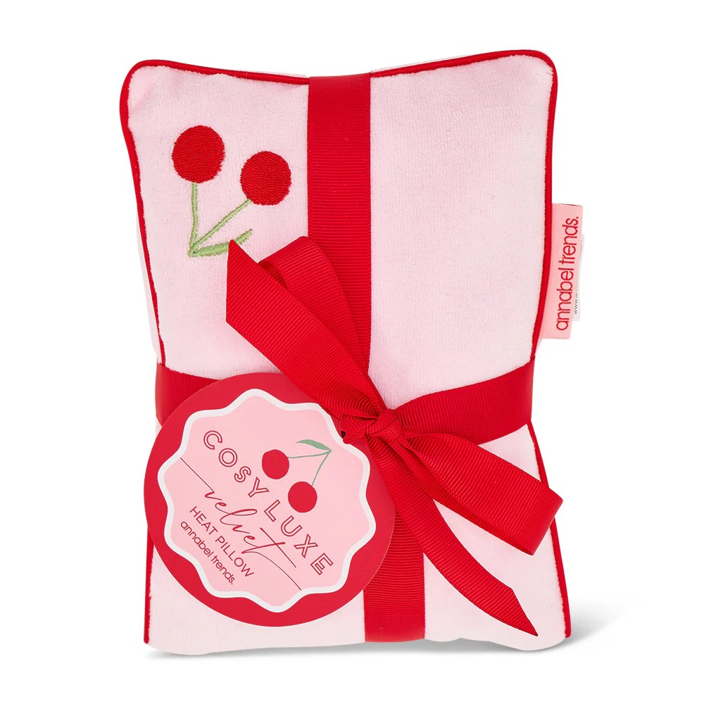 Cosy Luxe Velvet Heat Pillow - Cherrylicious