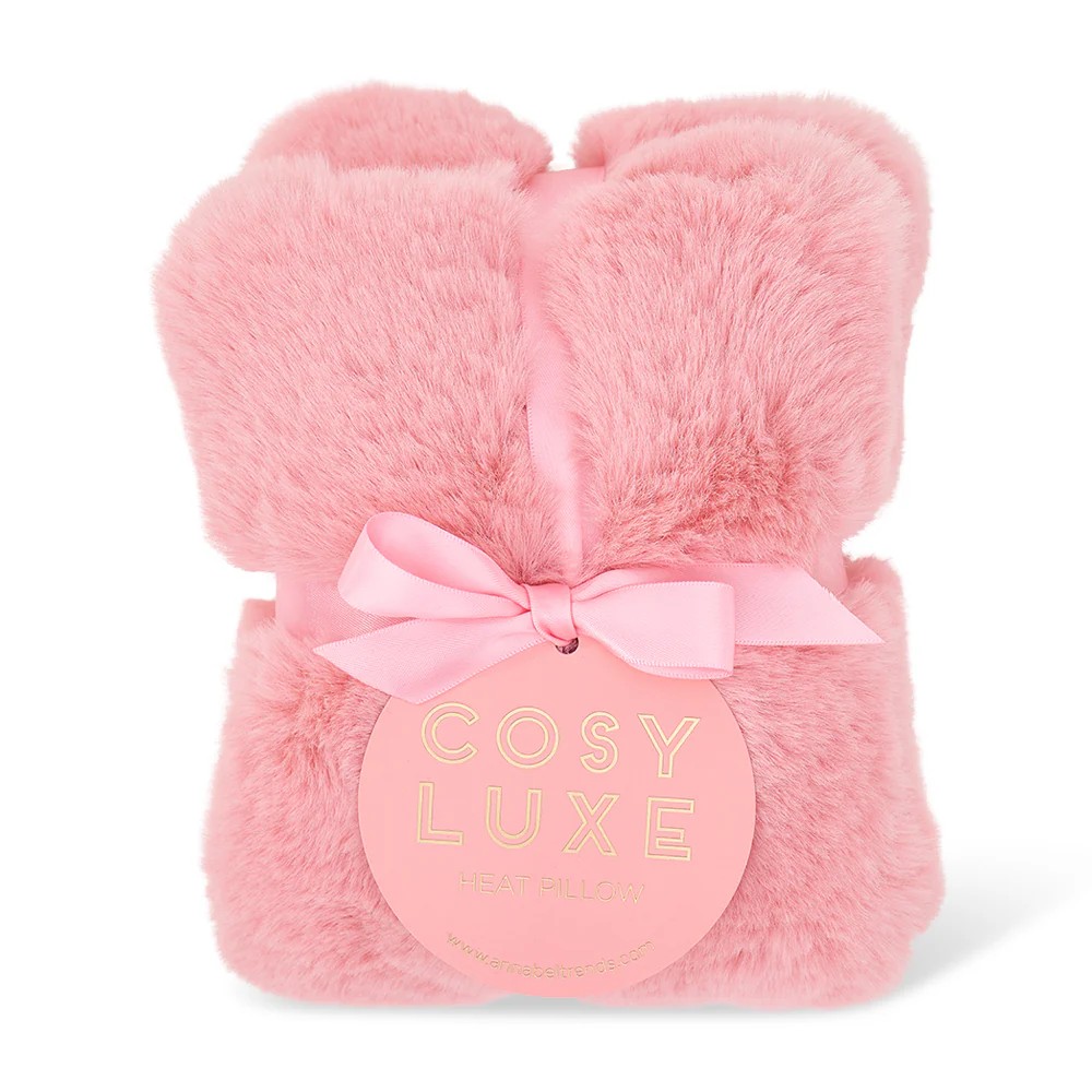Cosy Luxe Heat Pillow - Pink Lemonade