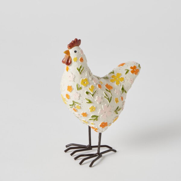 Eggsmerelda Chicken Sculpture