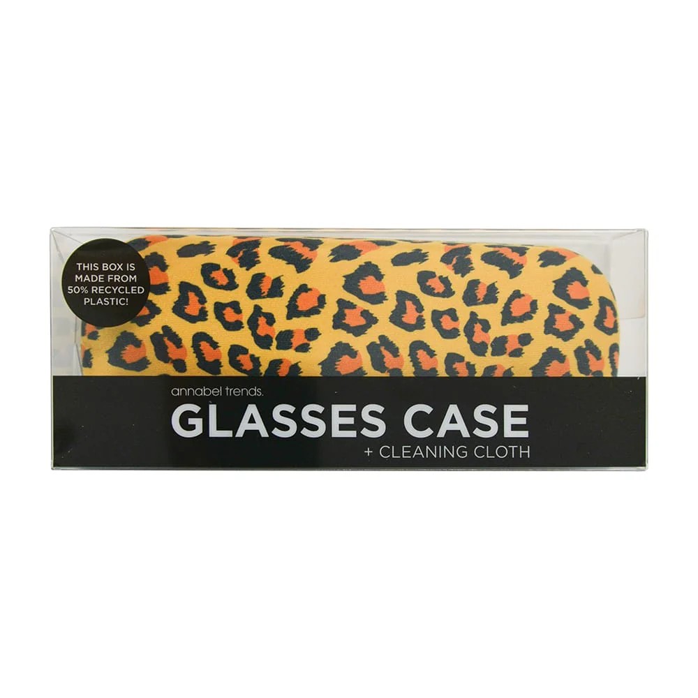 Glasses Case & Cleaning Cloth - Ocelot