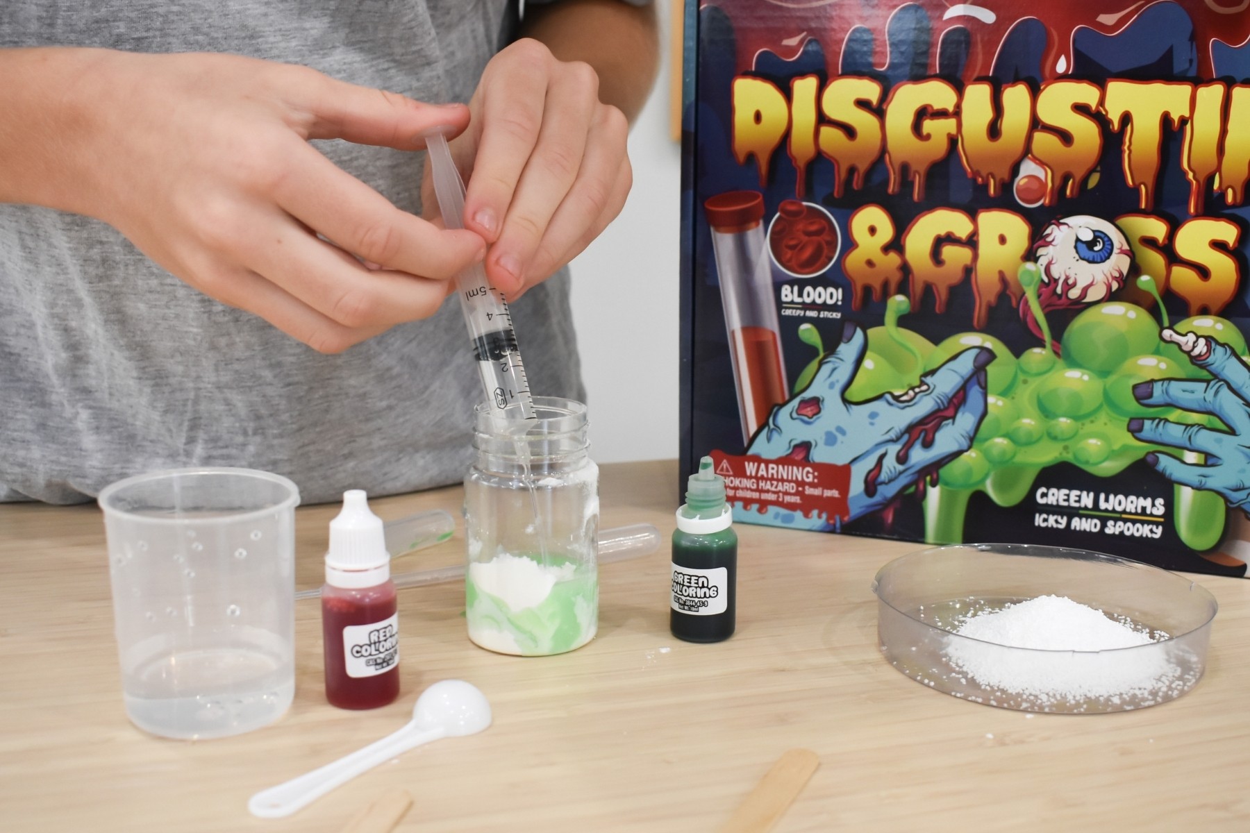 Disgusting and Gross Experiments