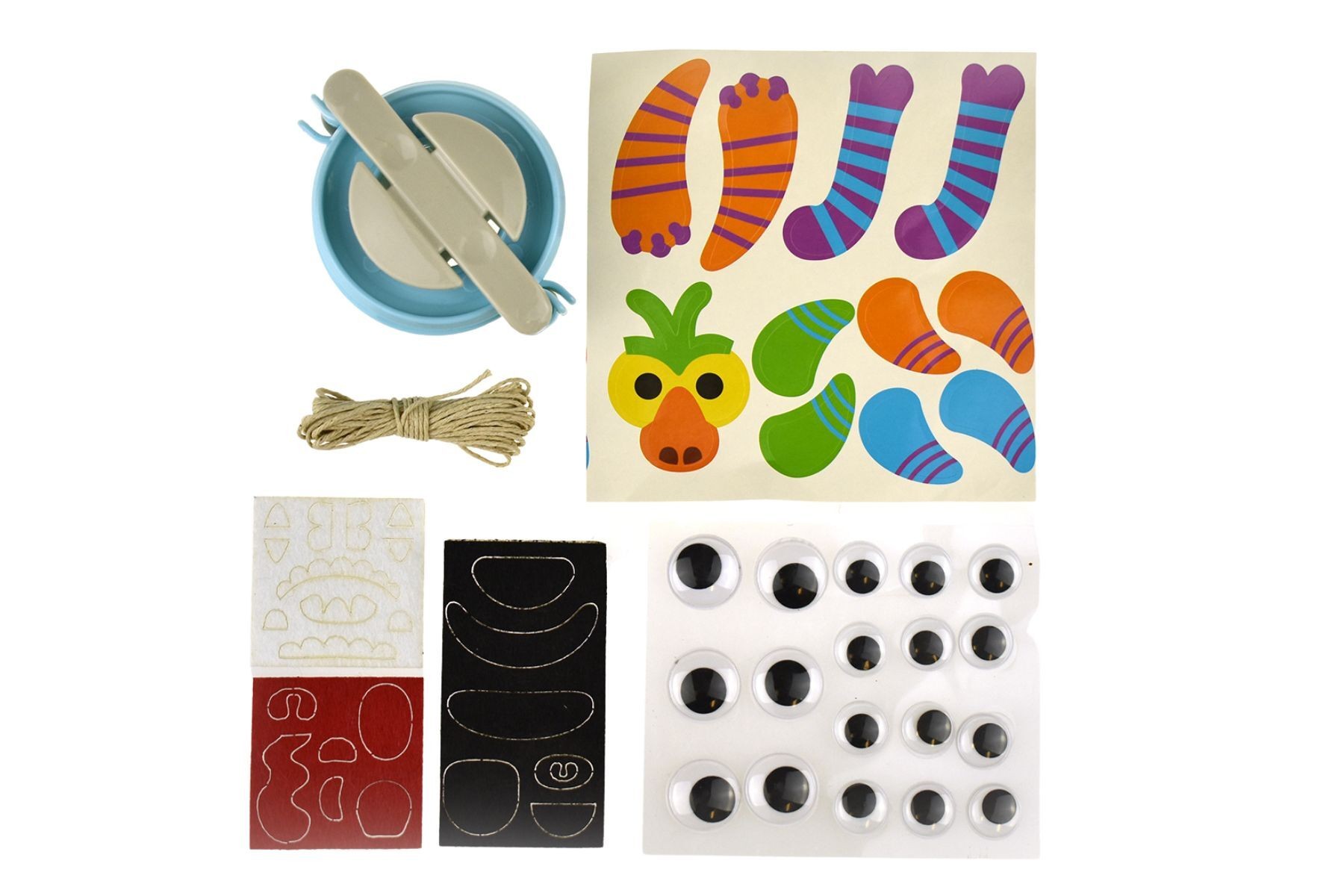 Pom Pom Monster Craft Kit