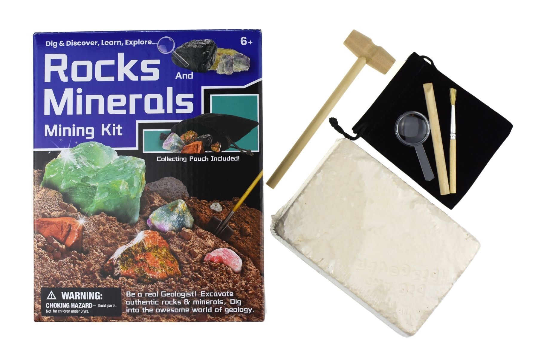 Rocks and Minerals Mining Kit