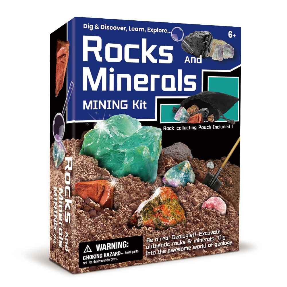 Rocks and Minerals Mining Kit
