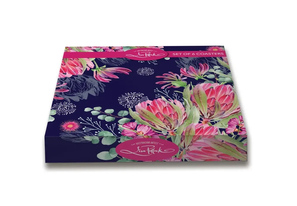 Blush Beauty Coaster Set