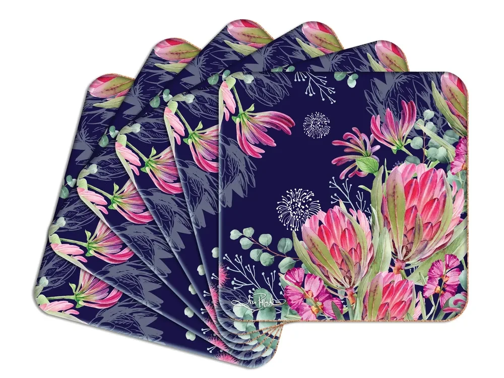 Blush Beauty Coaster Set