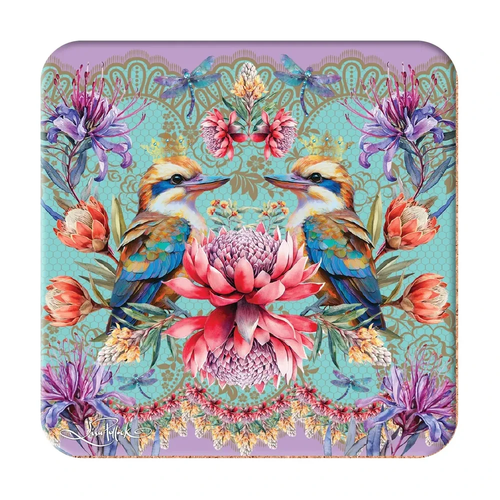 Vintage Kookas Coaster Set