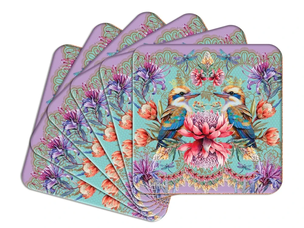 Vintage Kookas Coaster Set