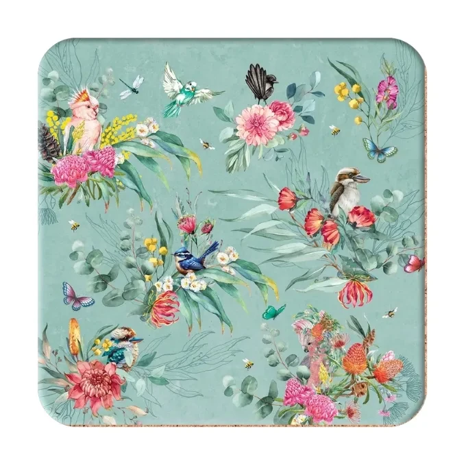 Flora & Fauna Coaster Set