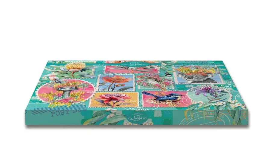 Pretty Postage Placemat Set