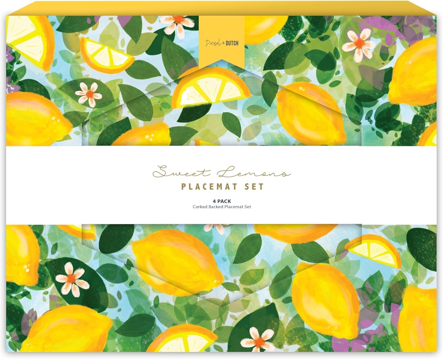 Sweet Lemons Placemat Set of 4
