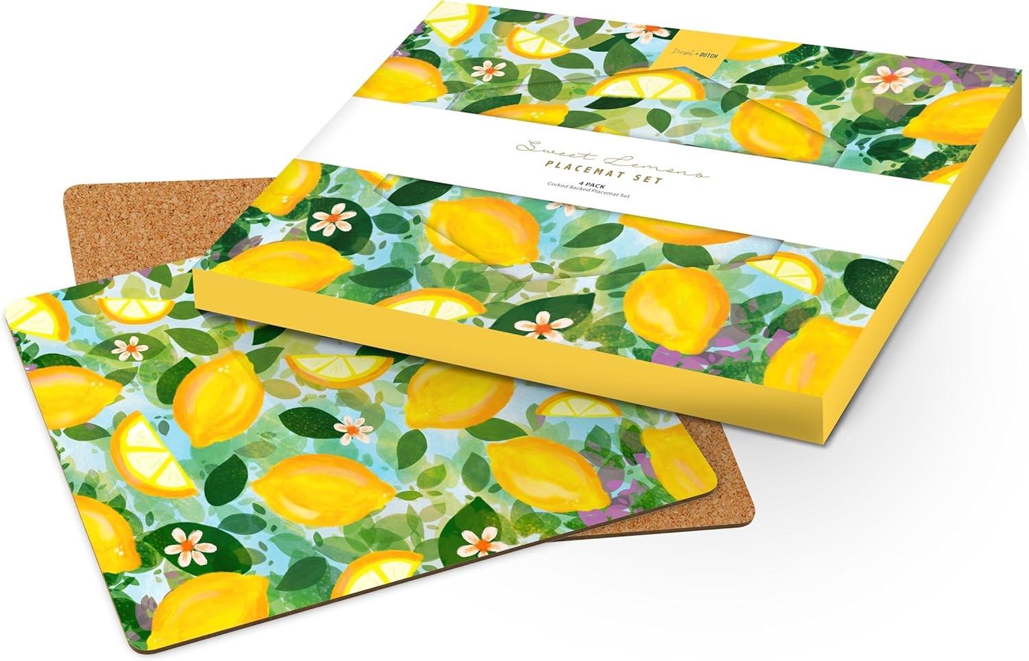 Sweet Lemons Placemat Set of 4