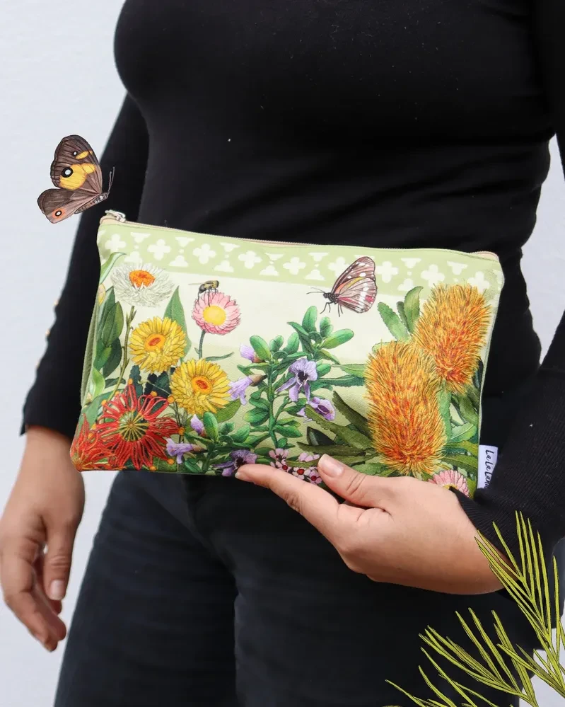 Clutch Purse - Botanical Blooms