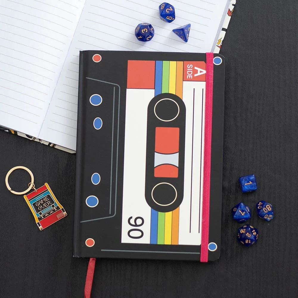 Retro Cassette Notebook