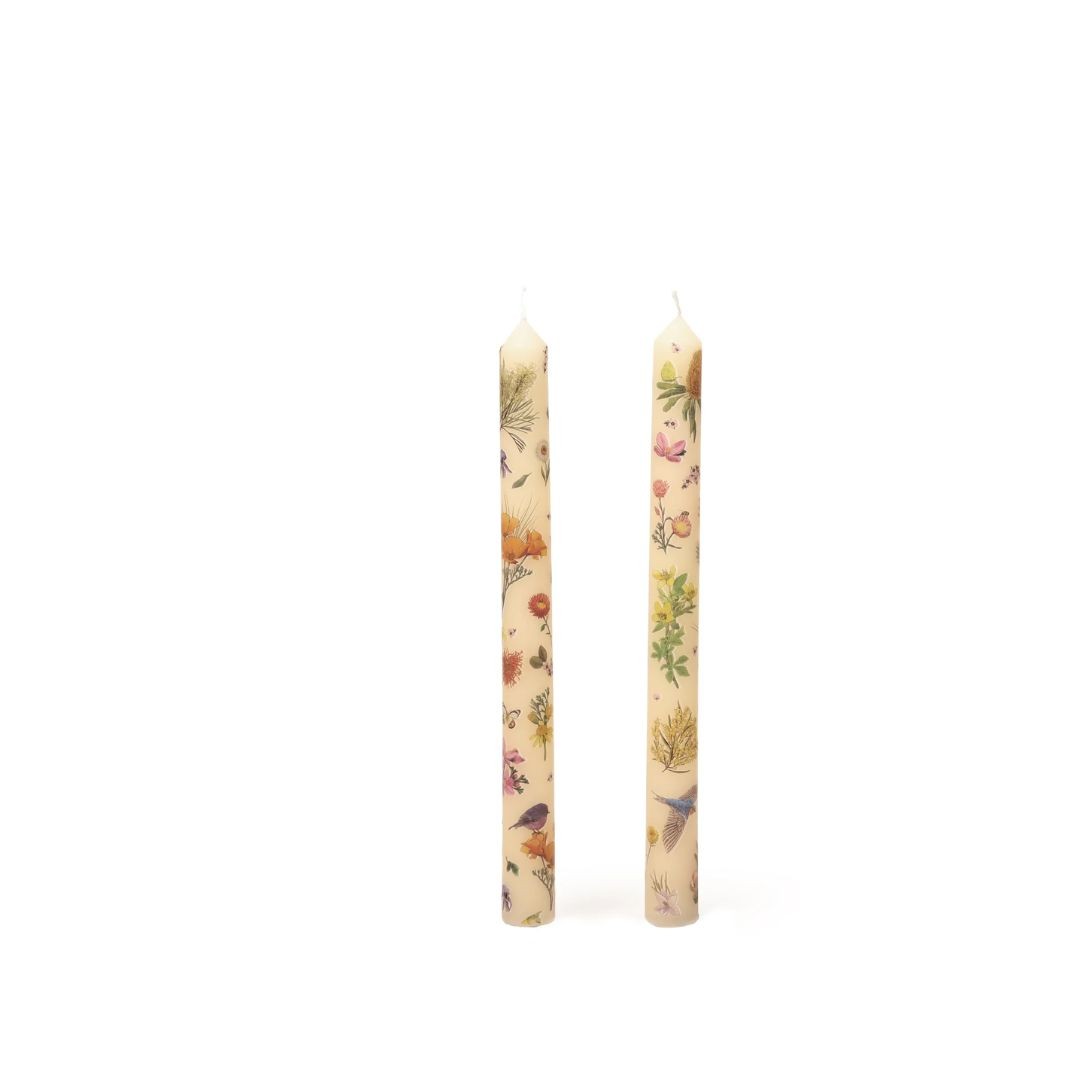 Tapered Candle Set - Botanical Blooms