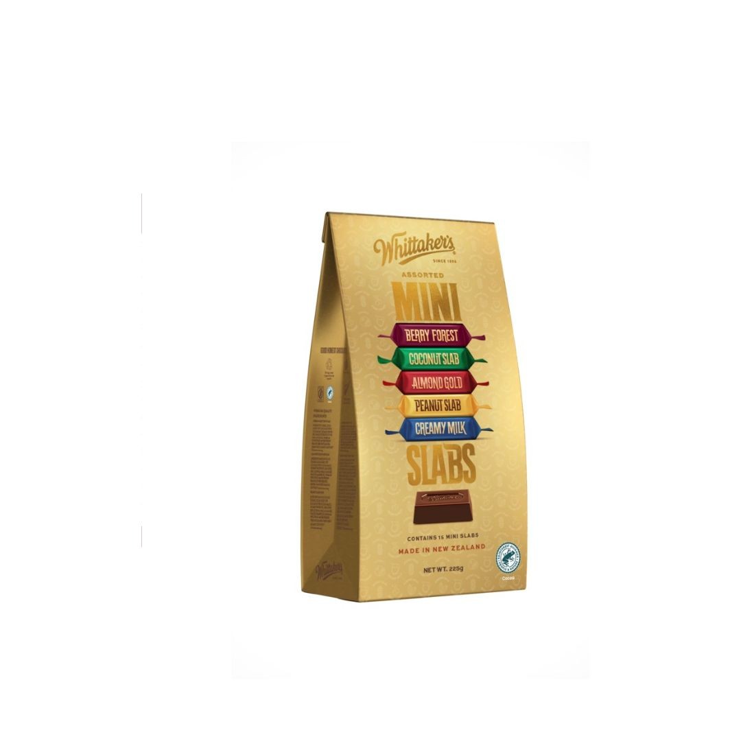 Whittakers Mini Slab Assorted Gift Pack 225g
