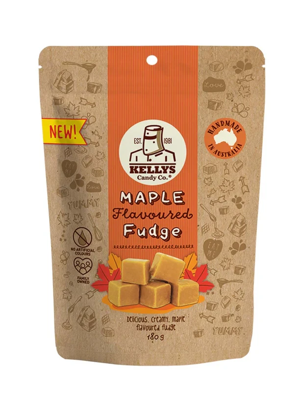 Maple Flavoured Fudge 180g