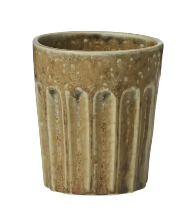 Studio Ceramic Latte Cup - Olive