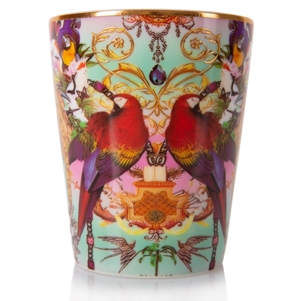 Milano China Coffee for Two - Red Parrot