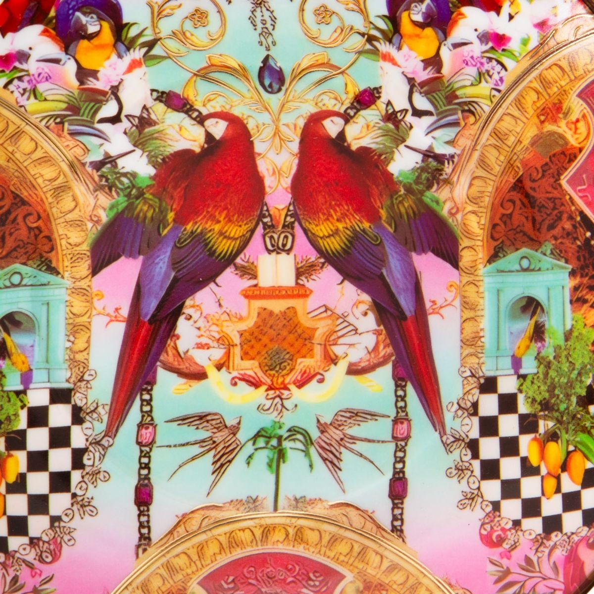 Milano China Coffee for Two - Red Parrot