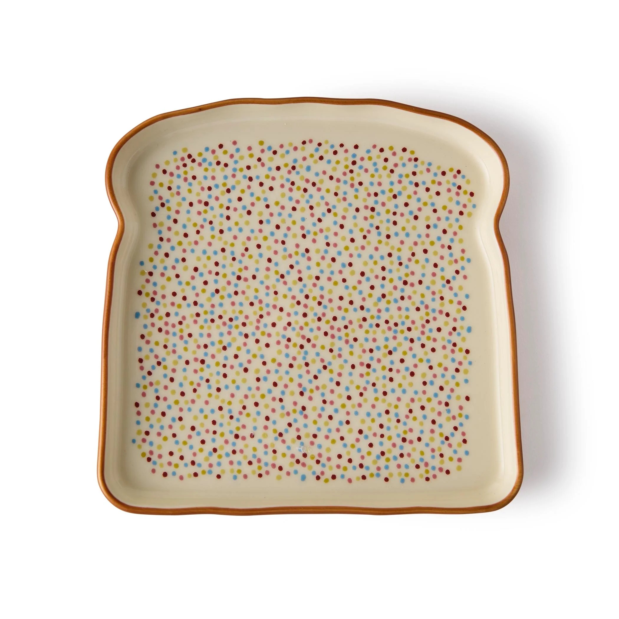 Fairy Bread Ceramic Plate