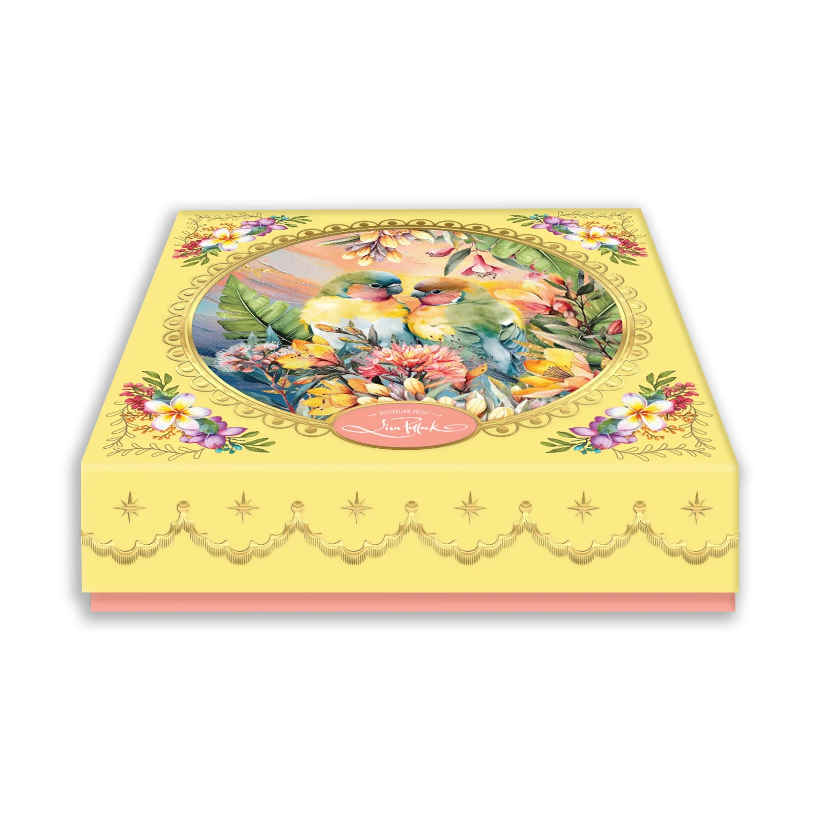 Ceramic Trinket Dish - Paradise Love Birds