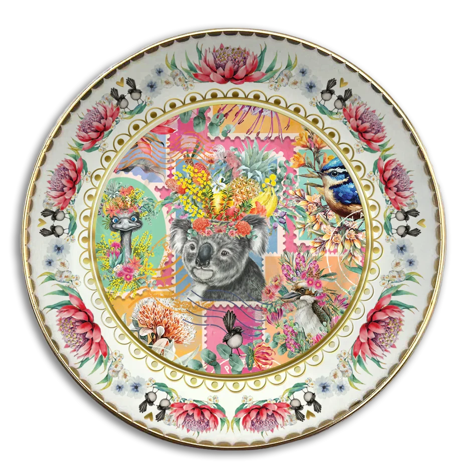 Ceramic Trinket Dish - Pretty Postage