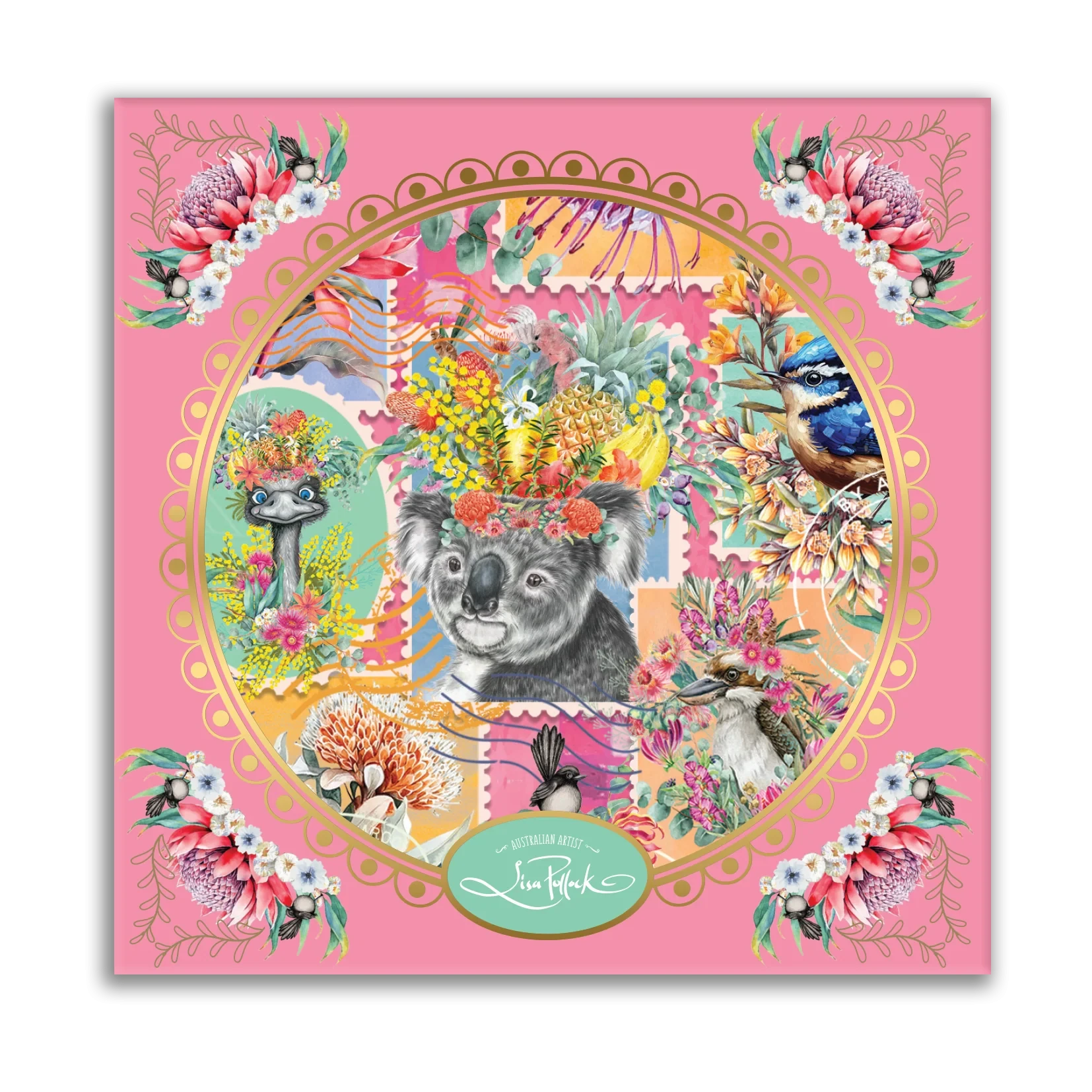 Ceramic Trinket Dish - Pretty Postage