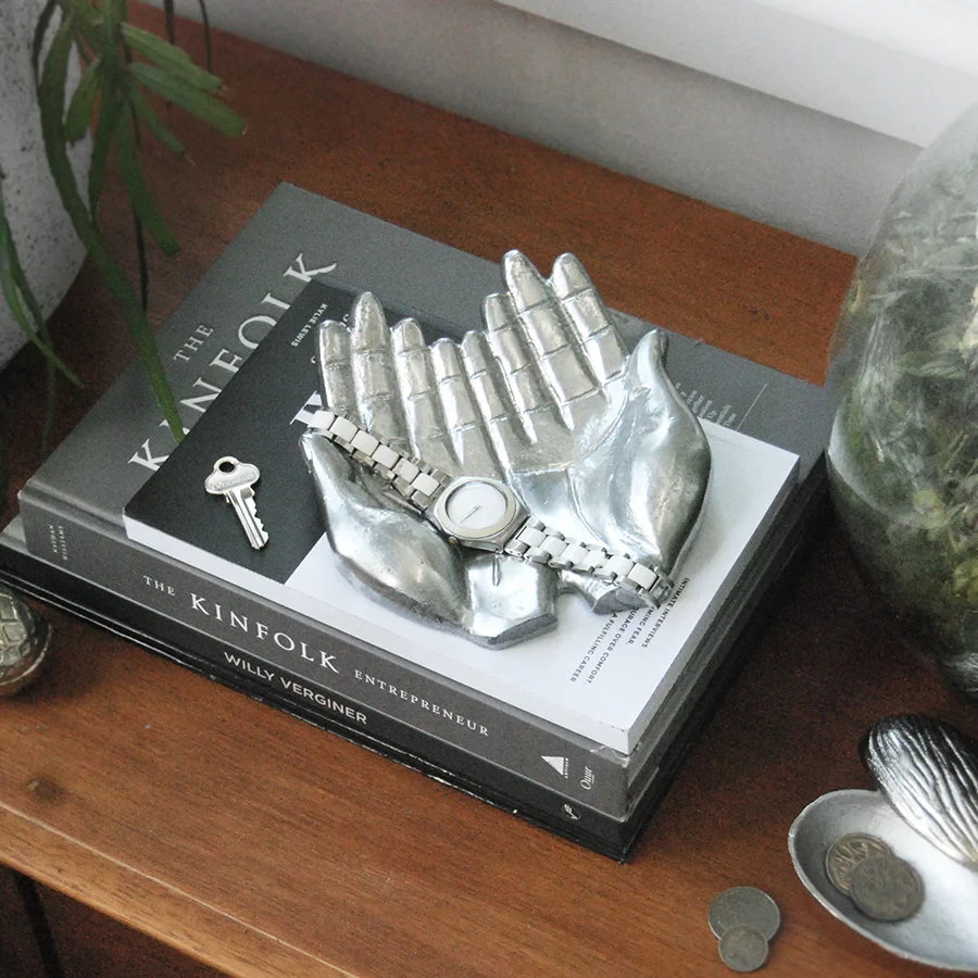 Hand Dish - Silver