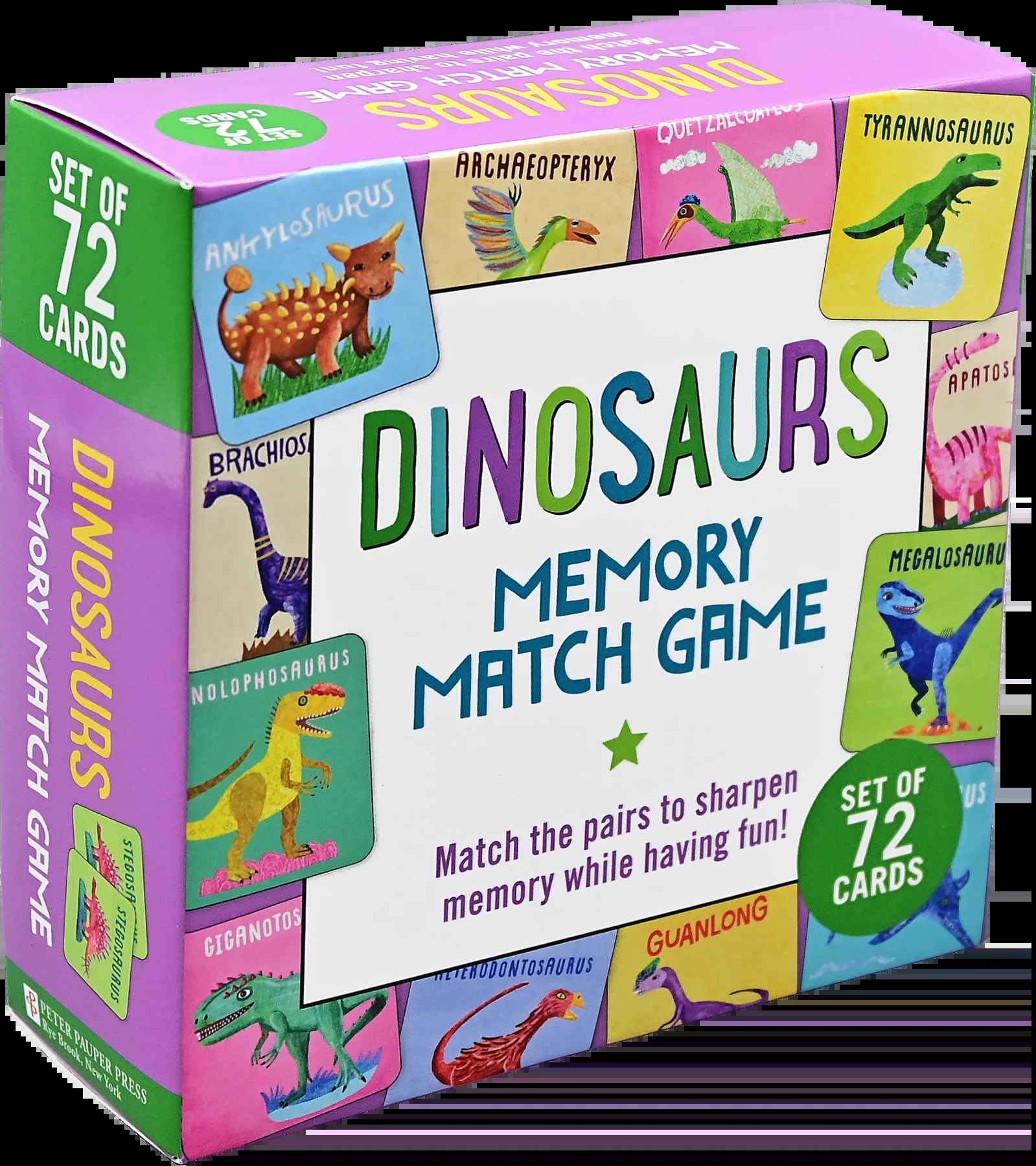 Dinosaurs Memory Match Game