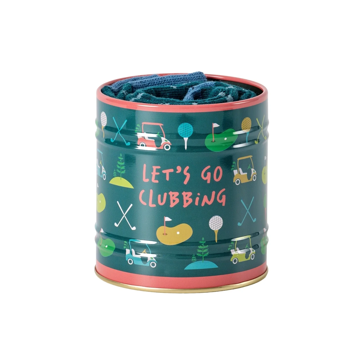 Storage Tin & Sock Set - A Stroke Of Luck