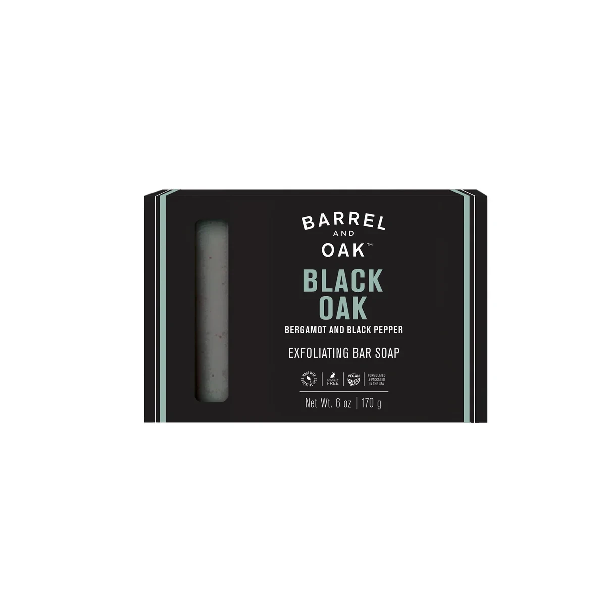 Exfoliating Bar Soap - Black Oak